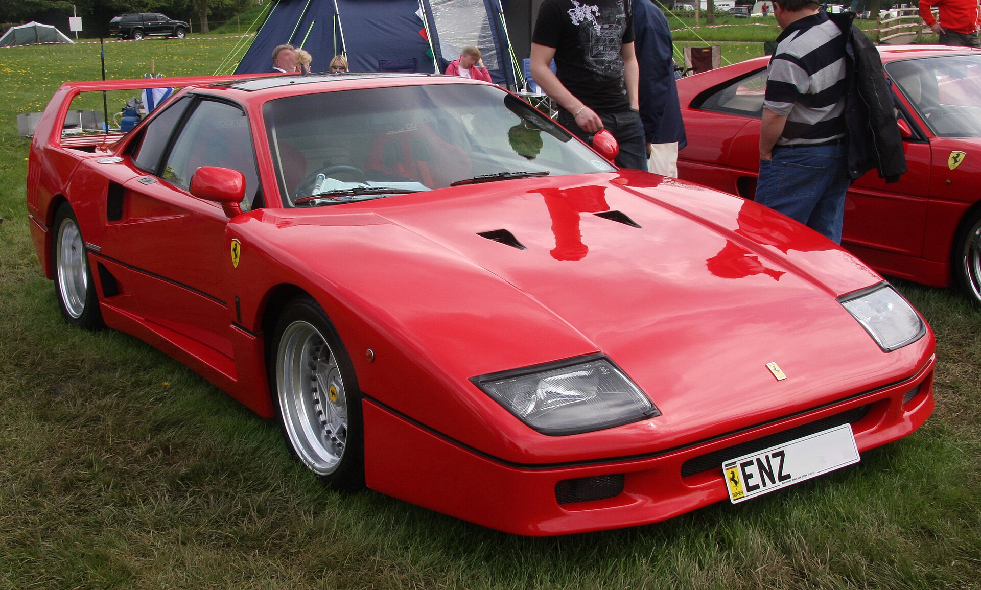 Ferrari F40 replica based on a Pontiac Fiero