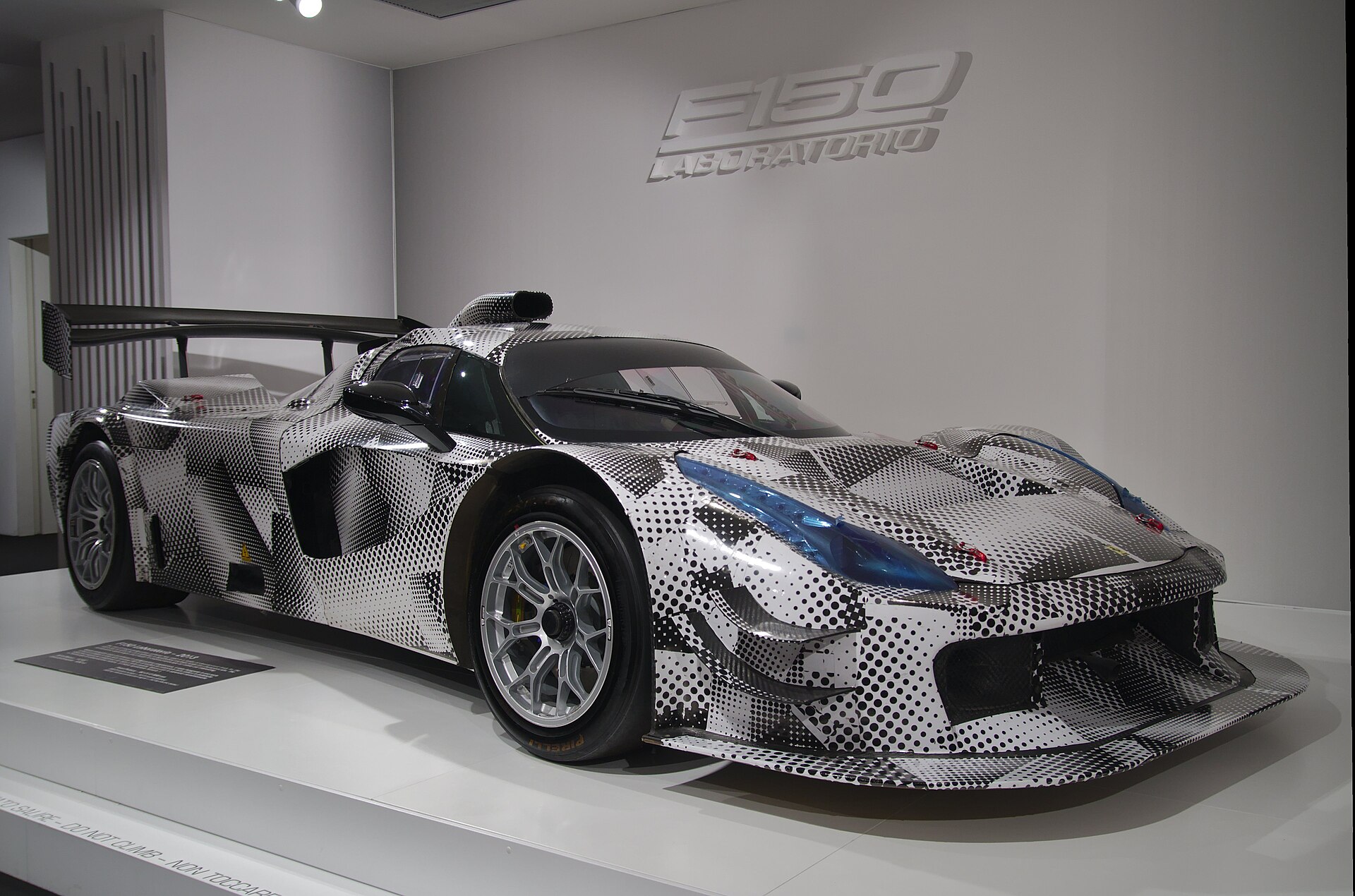 Ferrari F150 Laboratorio 2013 prototype on display at Museo Enzo Ferrari.
