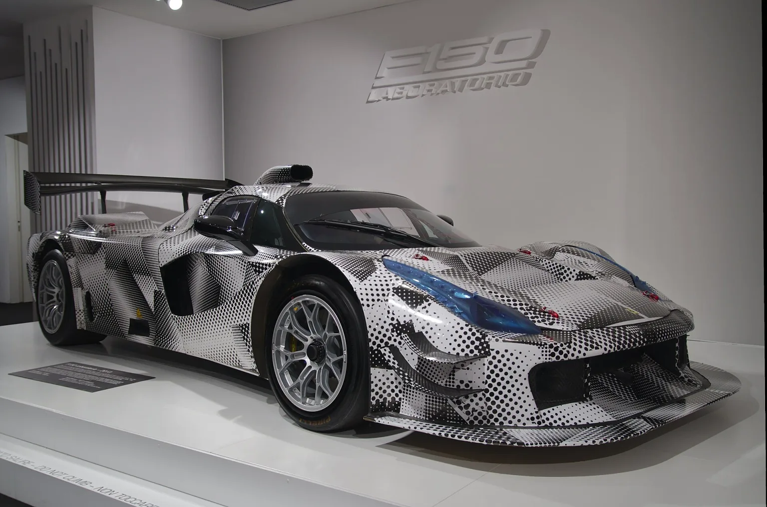 Ferrari F150 Laboratorio 2013 prototype on display at Museo Enzo Ferrari.