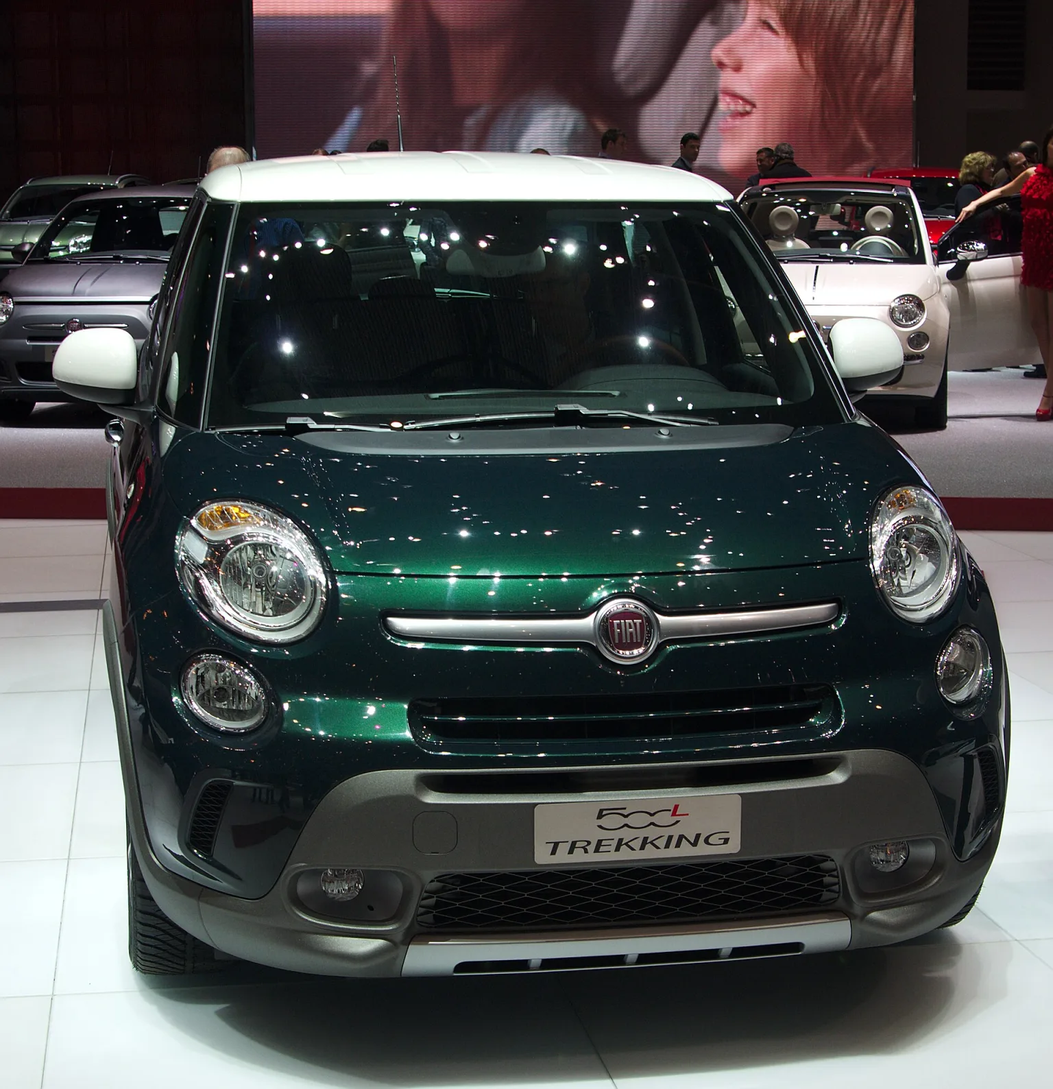 Fiat 500L Trekking at the 2013 Geneva Motor Show