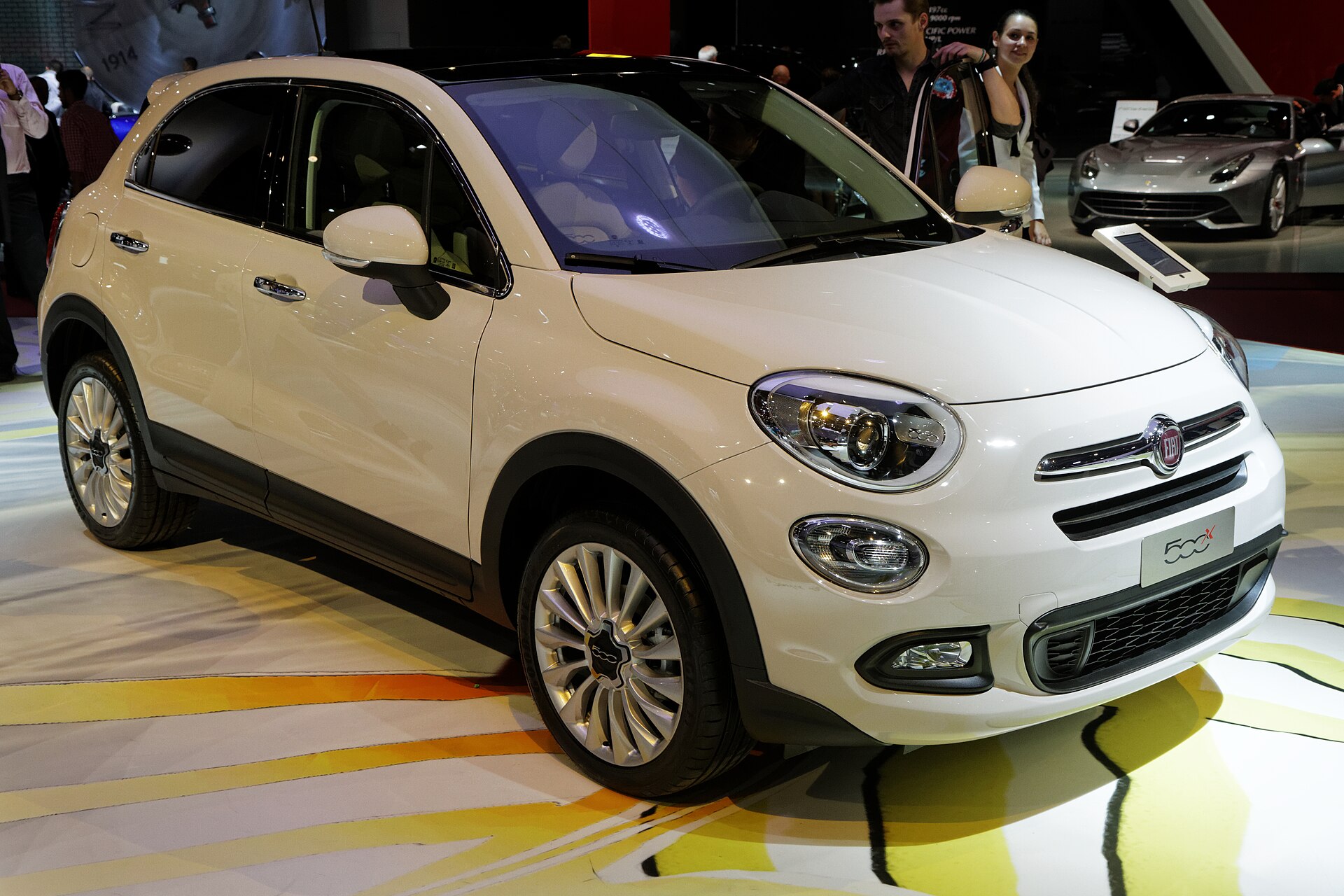 Fiat 500X at the 2014 Paris Motor Show