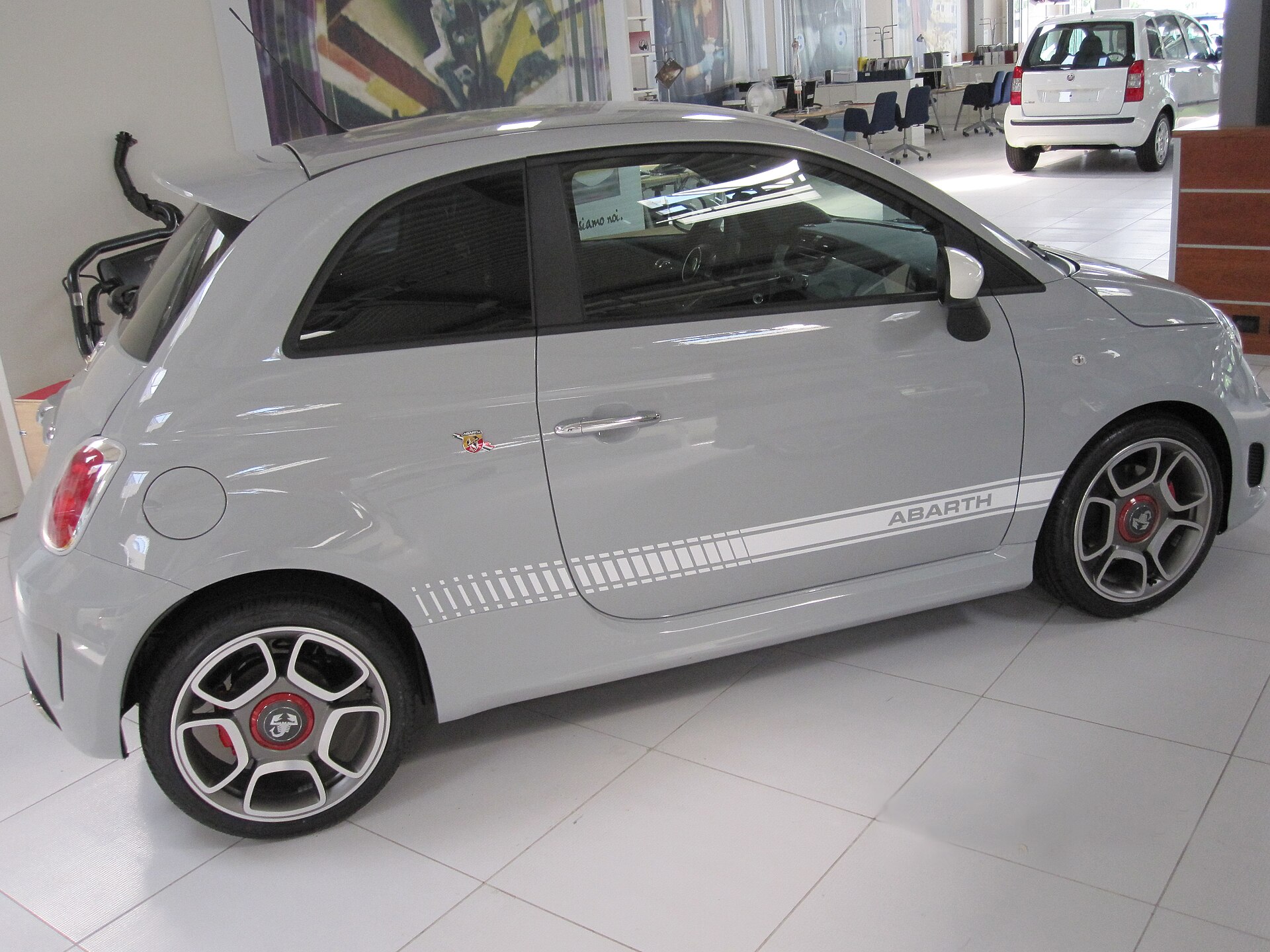 Fiat 500 Abarth, a key model for Abarth in 2015.