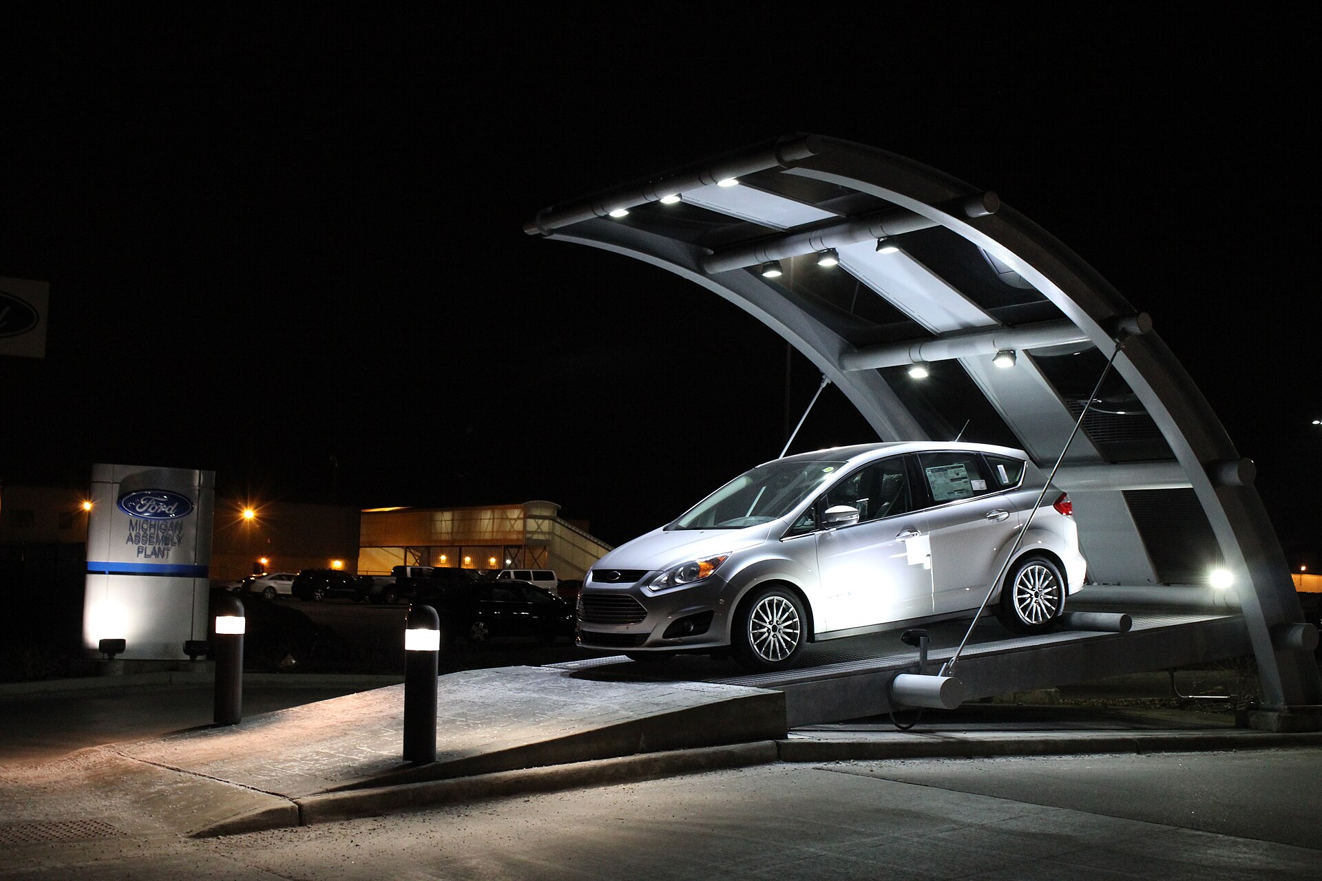 Ford C-Max Hybrid on display at Michigan Assembly Plant