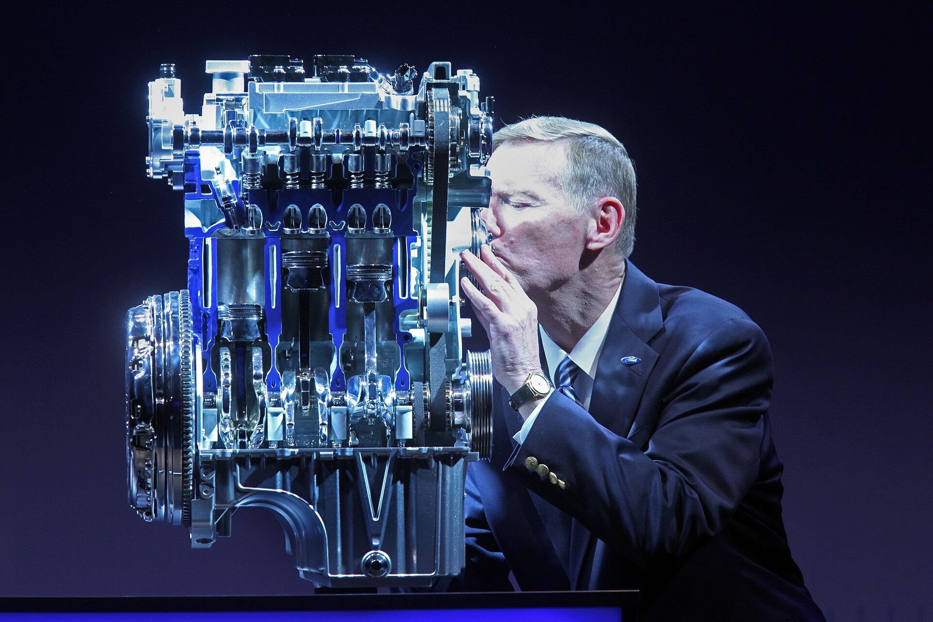 Ford 1.0L EcoBoost engine (Fox), as discussed in the article.