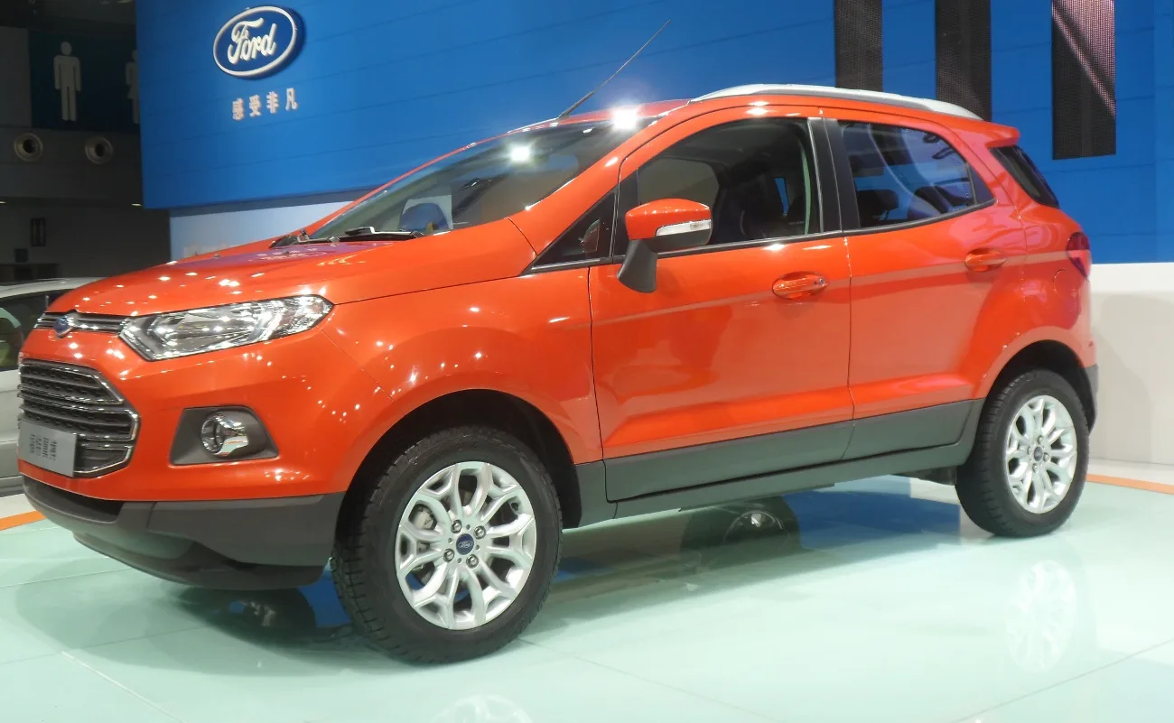 Ford EcoSport II at Auto Chongqing 2012, production version debut