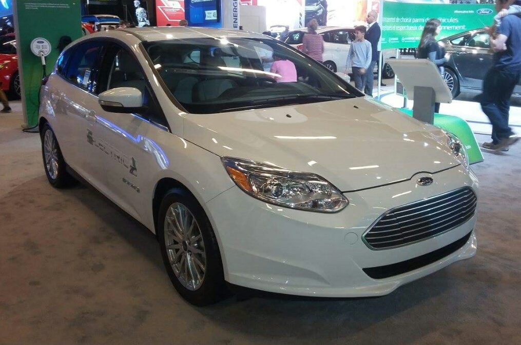 2017 Ford Focus Electric at the 2017 MIAS