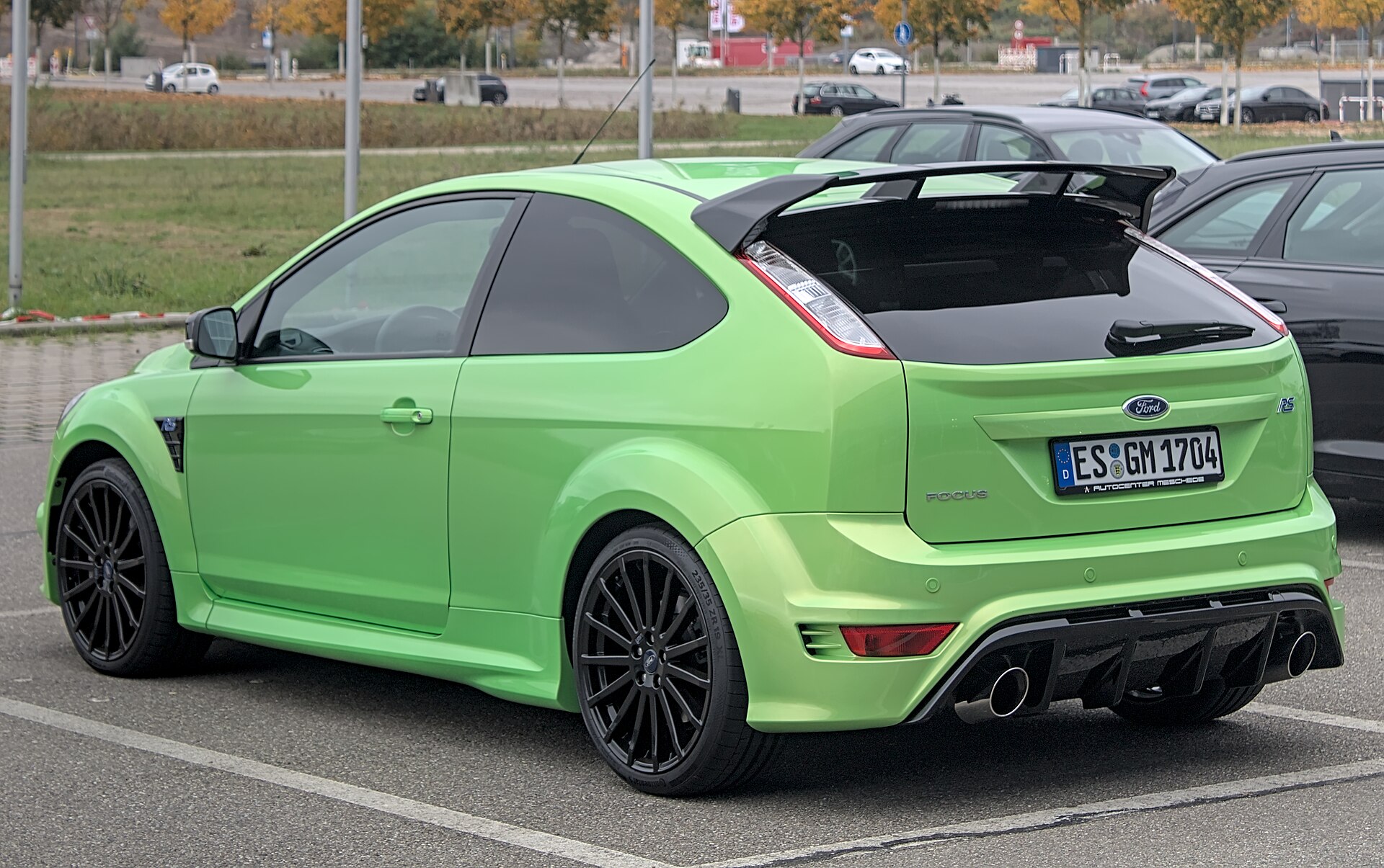 Ford Focus RS Mk II, the generation relevant to the 2012 article.