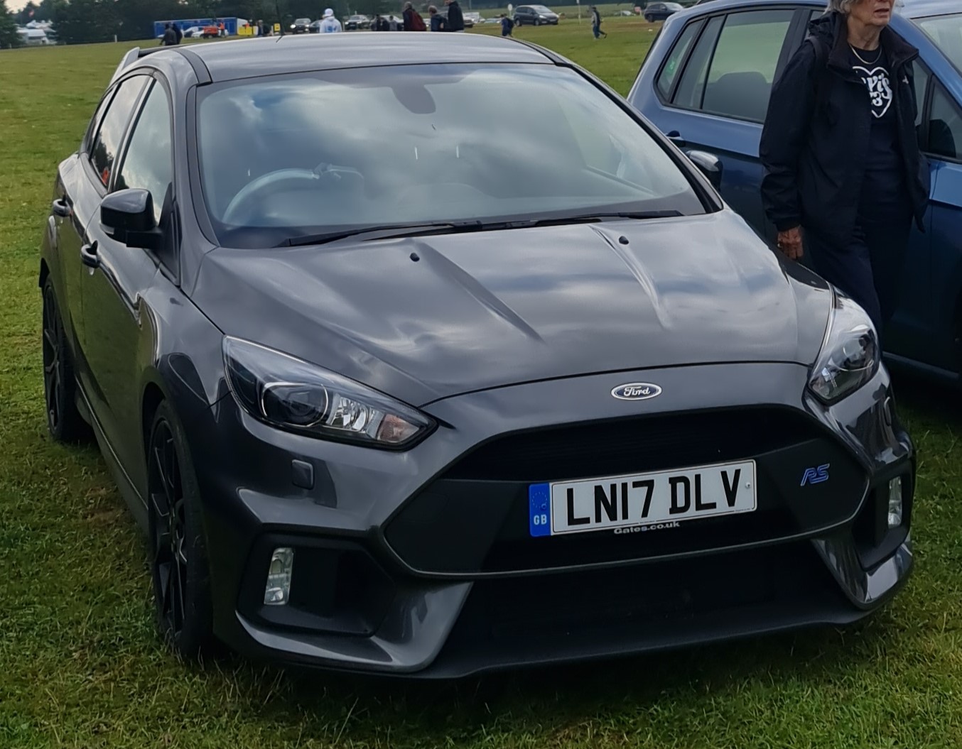 2017 Ford Focus RS in grey