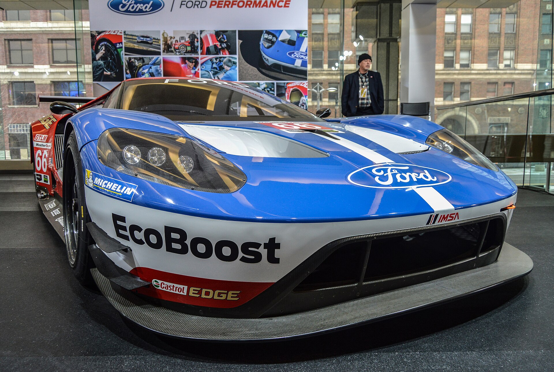 2017 Ford GT Le-Mans prototype during development testing