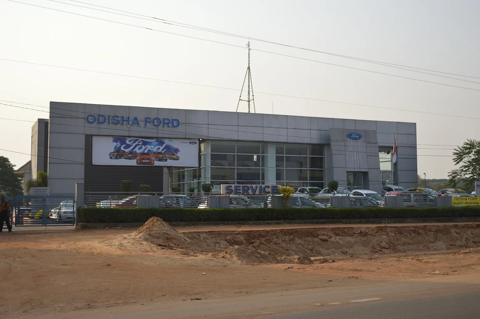 Ford showroom in Odisha, India, 2018