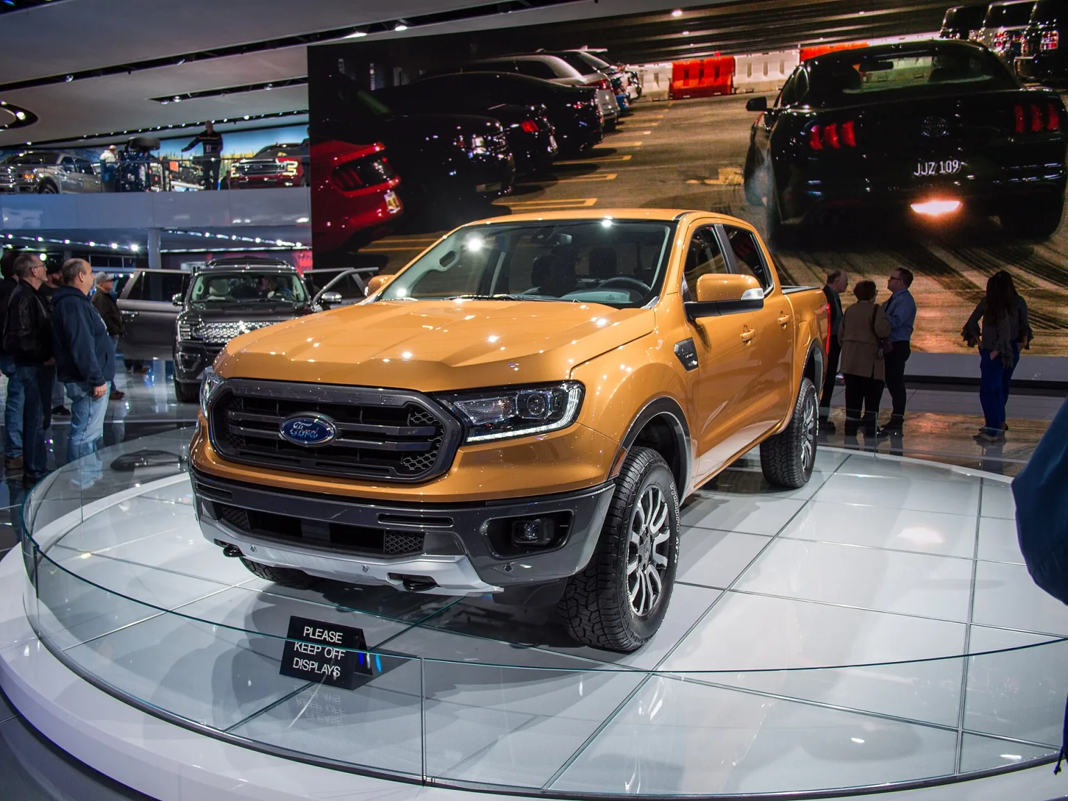 2018 Ford Ranger at the North American International Auto Show
