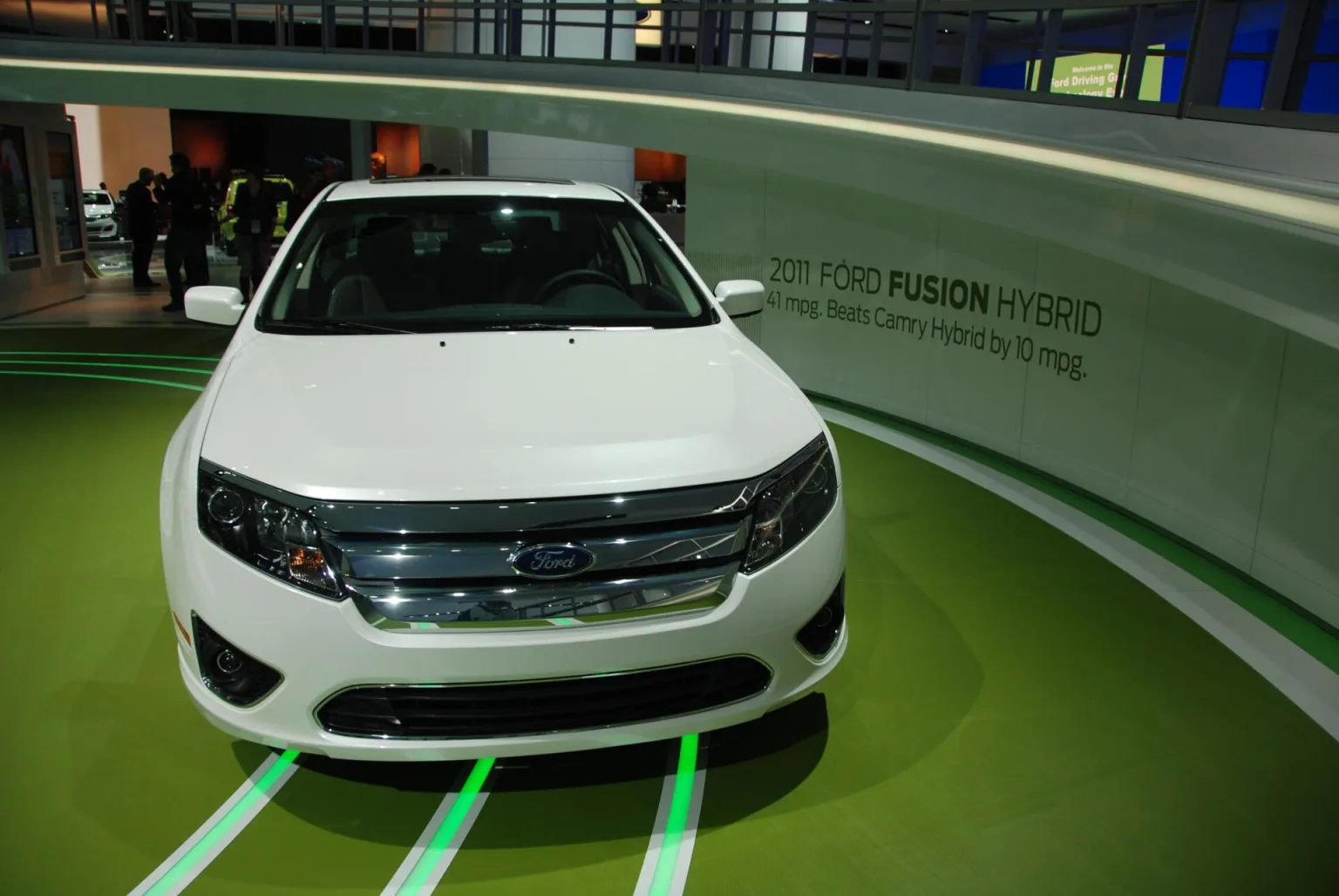 2011 Ford Fusion Hybrid, a SYNC-equipped 2011 model