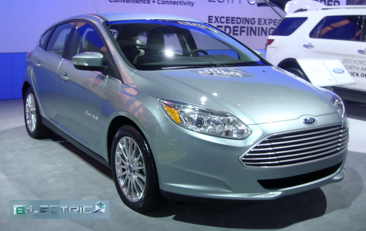 Ford Focus Electric with badging, as introduced for 2012.
