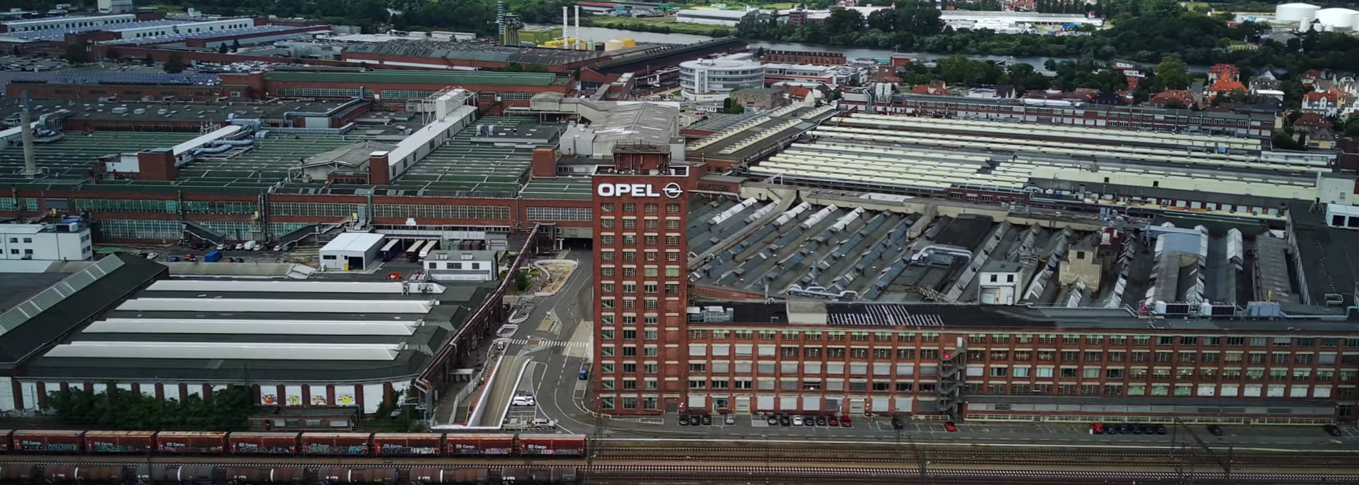 Opel Rüsselsheim Factory, a key GM/Opel plant in Germany