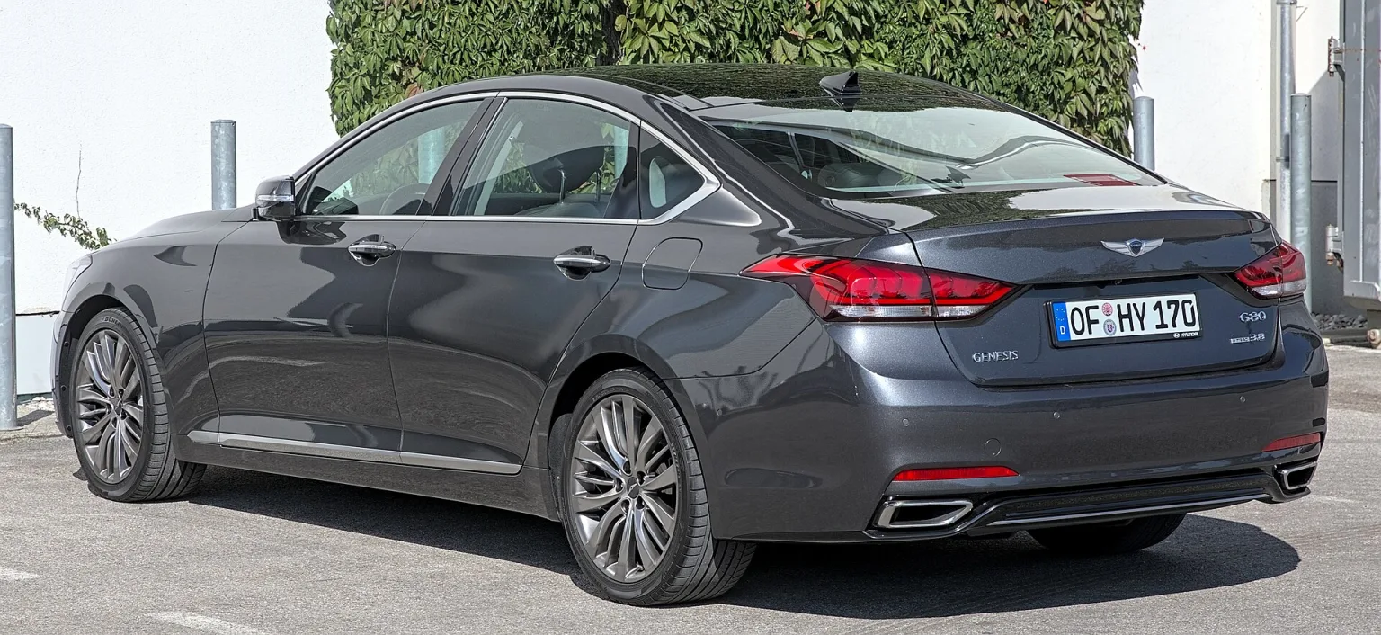 Genesis G80 (DH) at IAA 2021, first generation (2016–2020)