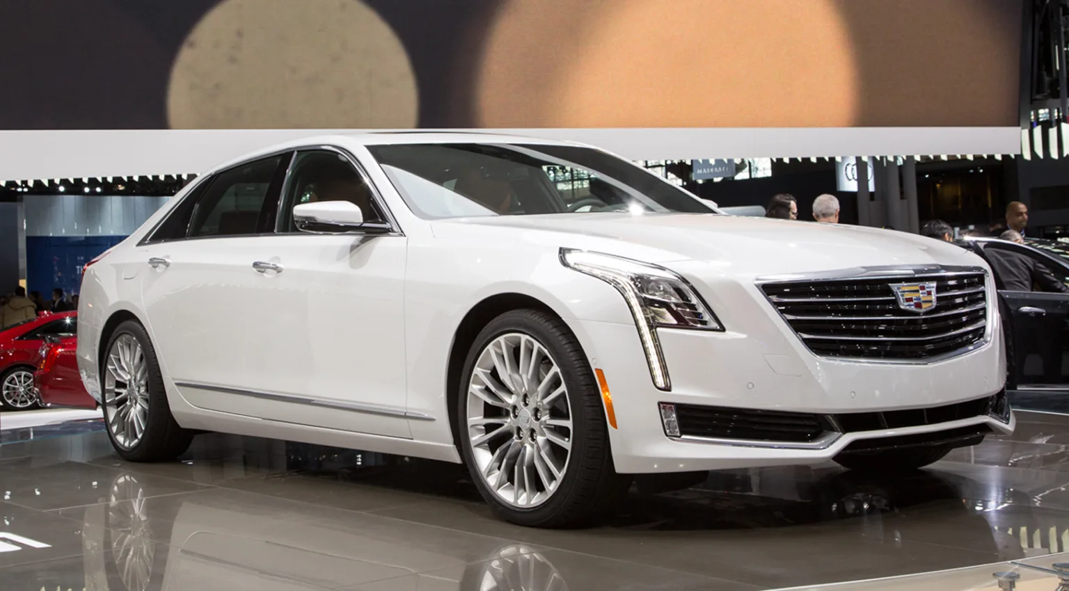 2015 Cadillac CT6 at its debut, representing Cadillac's new model expansion.
