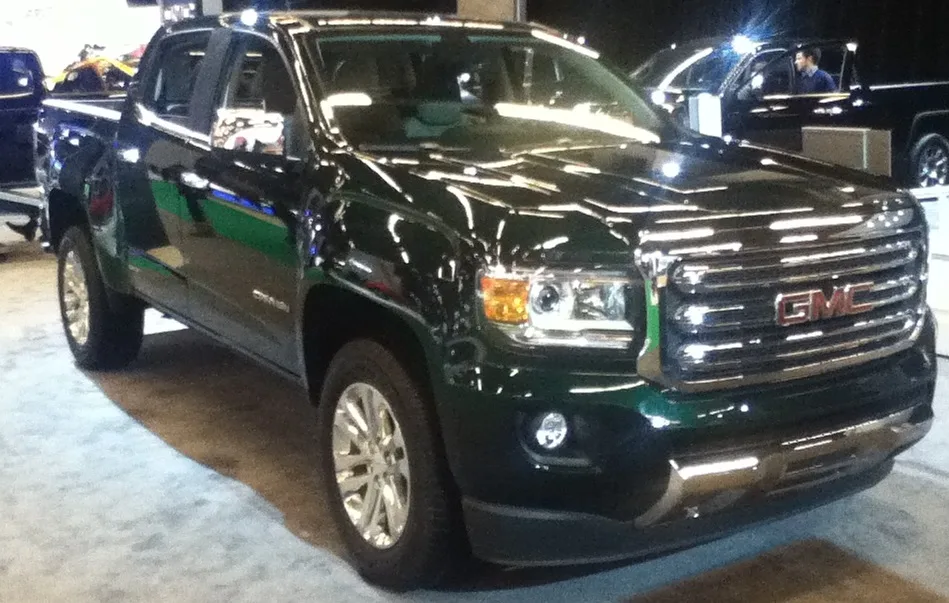 2015 GMC Canyon at the 2015 North American International Auto Show