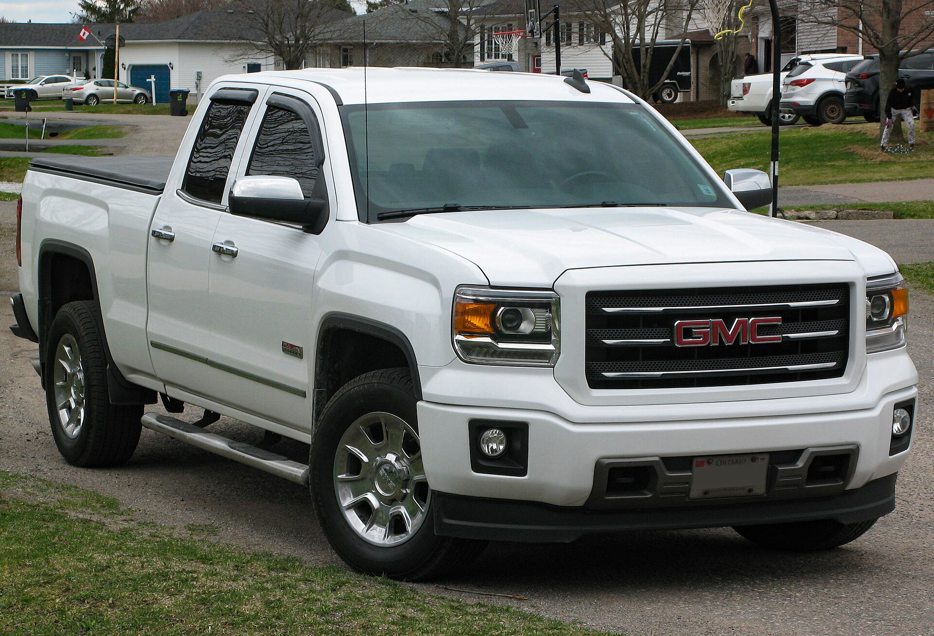 2015 GMC Sierra 1500 SLT All-Terrain Double Cab in Summit White