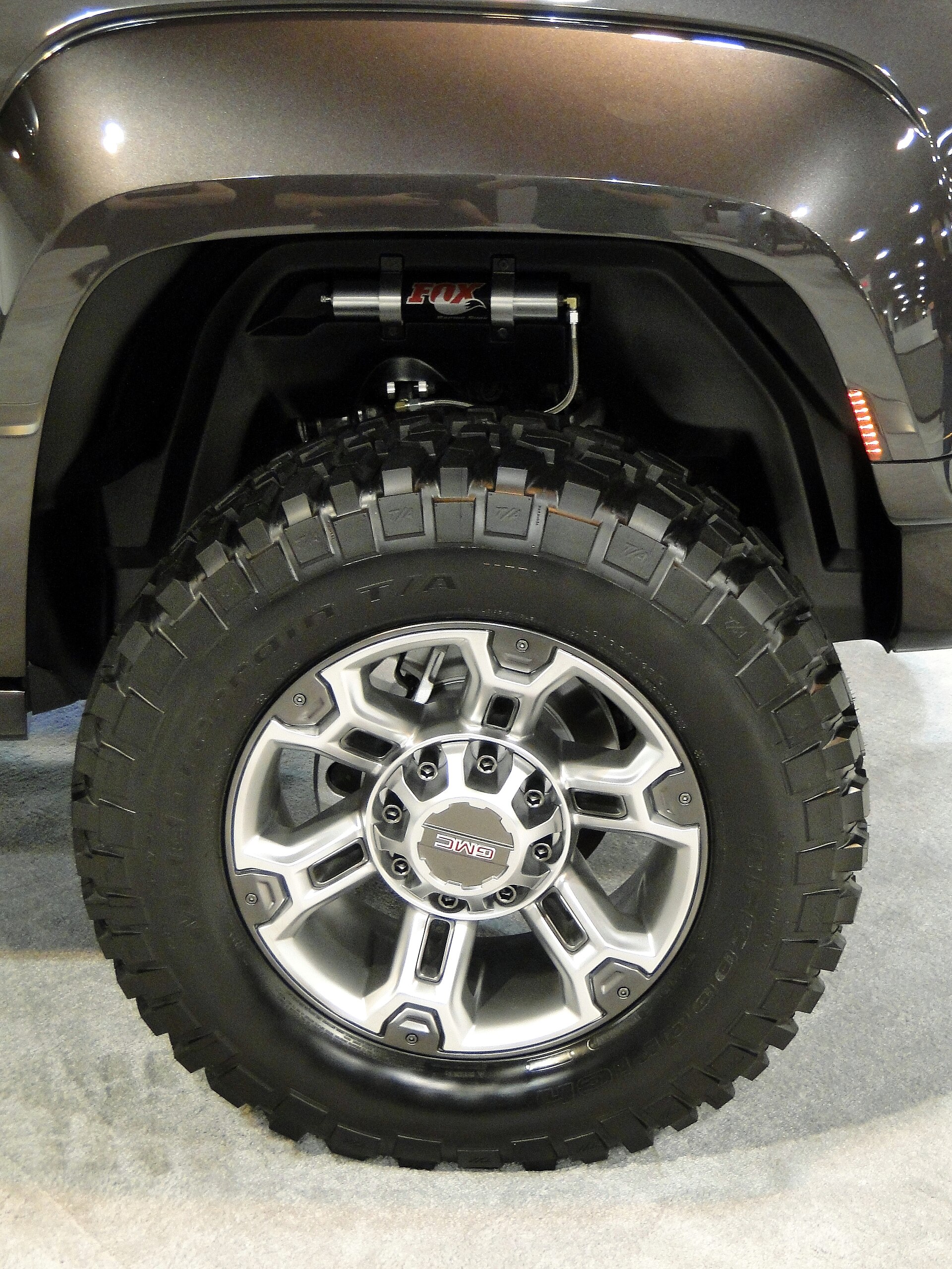 2011 GMC Sierra All Terrain HD Concept at an auto show