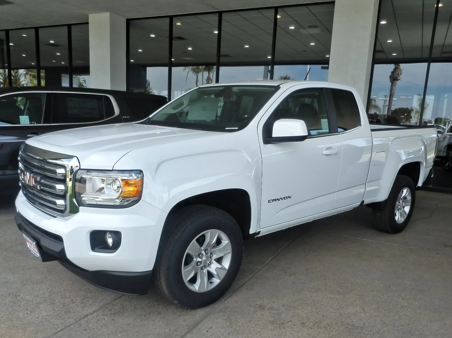 GMC Canyon, likely from the correct generation for the 2015 Nightfall Edition.