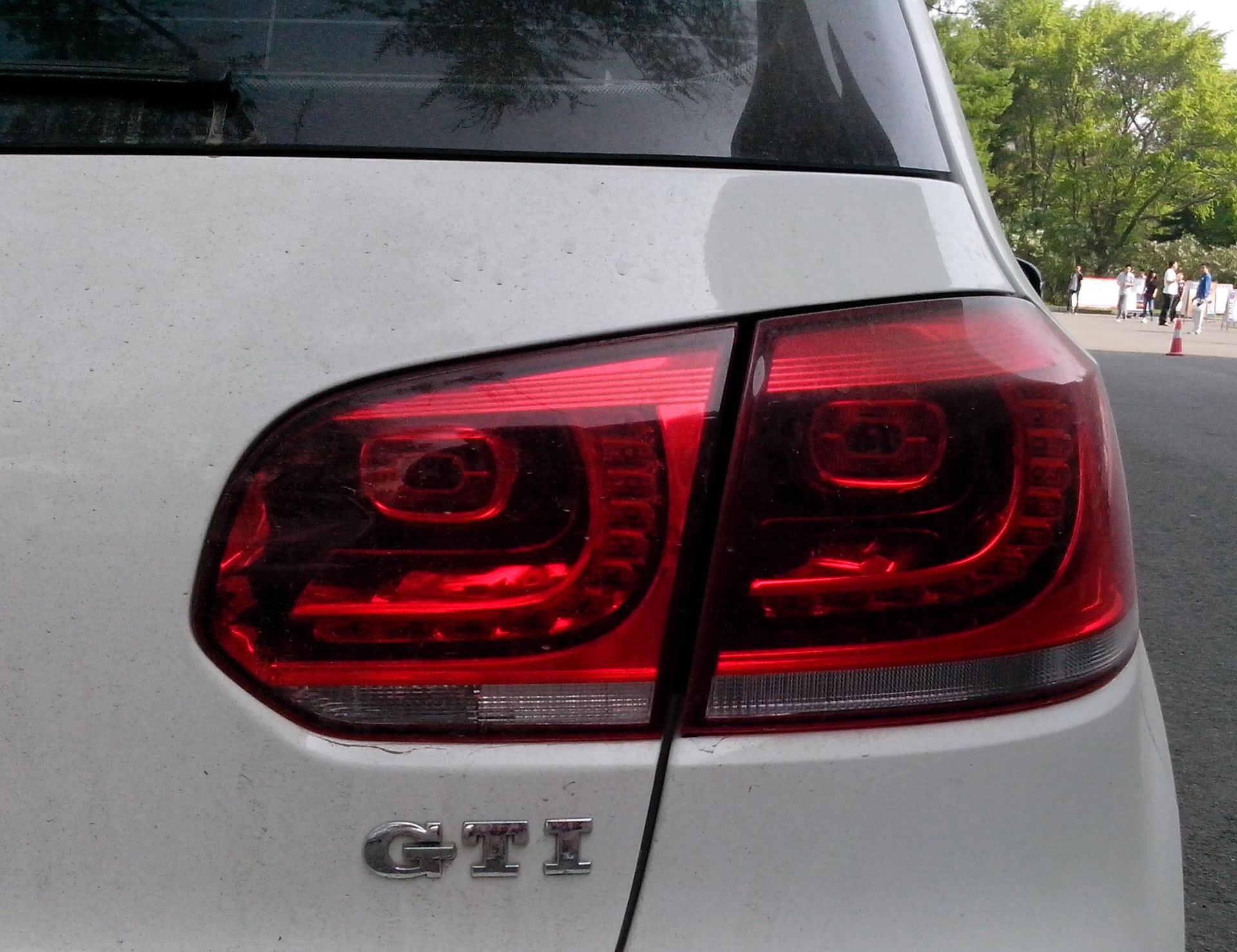 LED taillight of Volkswagen Golf Mk6