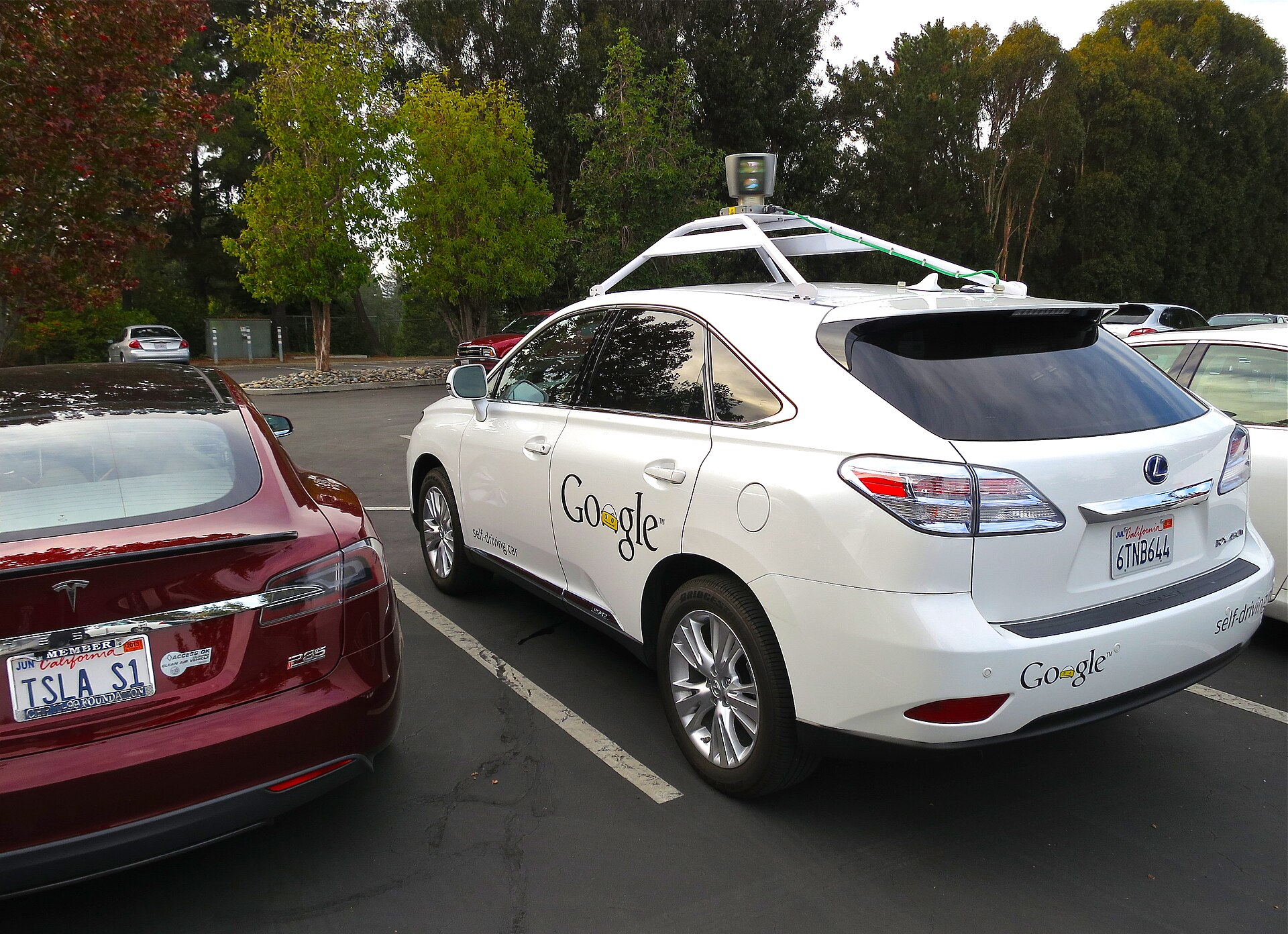 Google self-driving car prototype, 2015 era