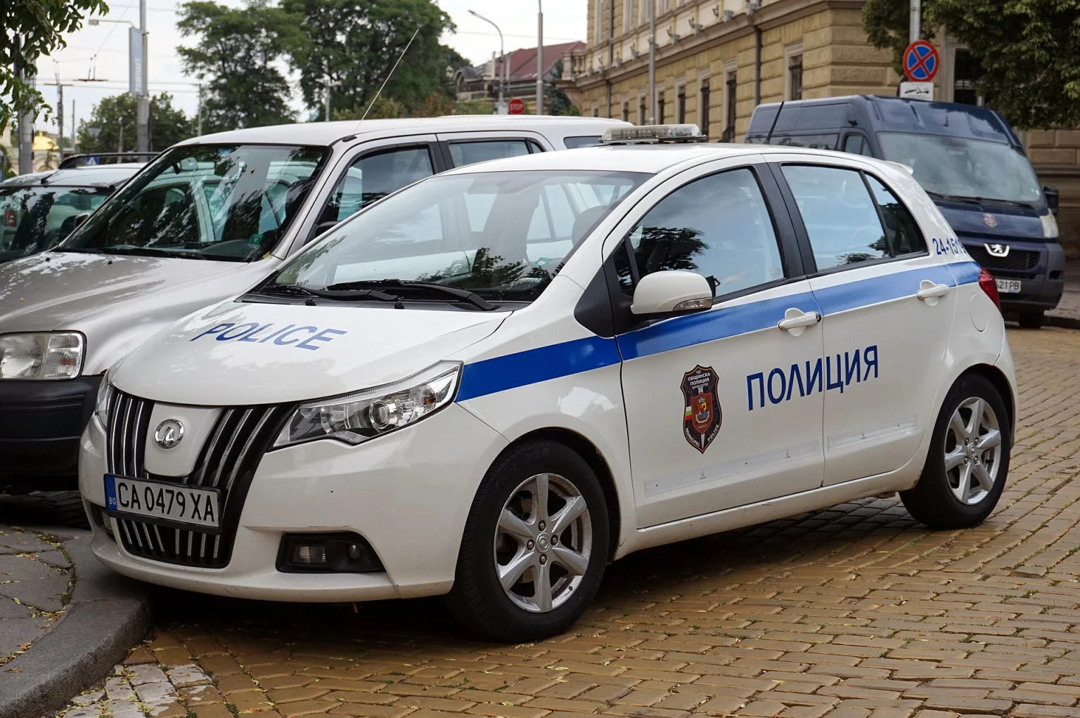 Great Wall Voleex C10 police car in Bulgaria