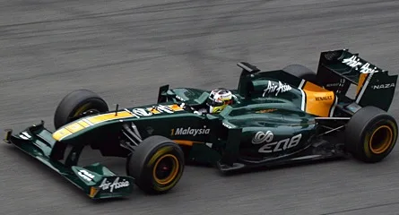 Lotus F1 car at 2011 Barcelona test