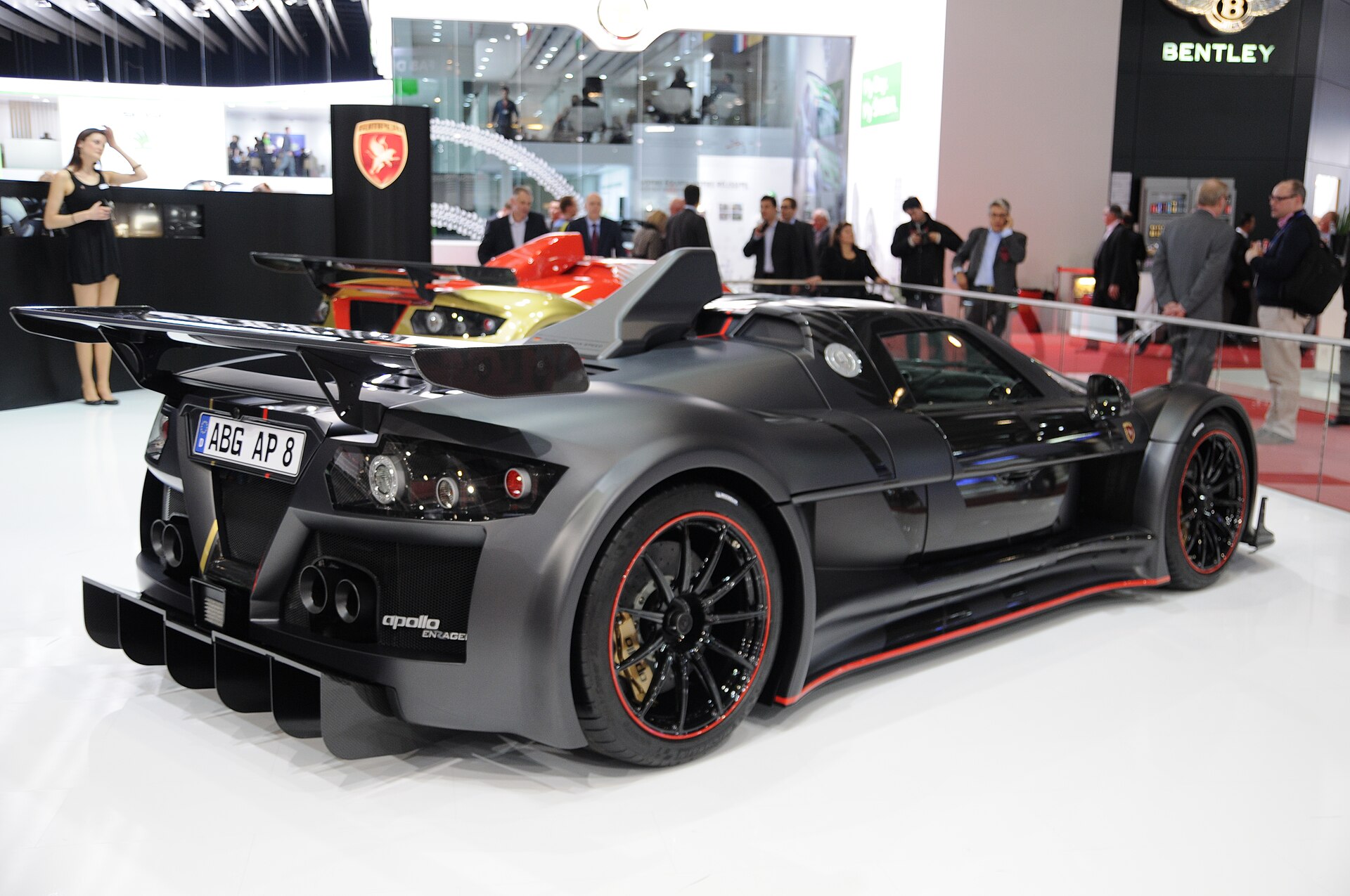 Gumpert supercar at the 2012 Geneva Motor Show
