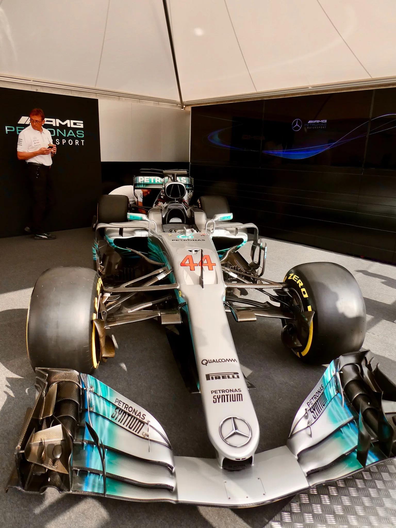 Lewis Hamilton's Mercedes F1 car, 2018 season