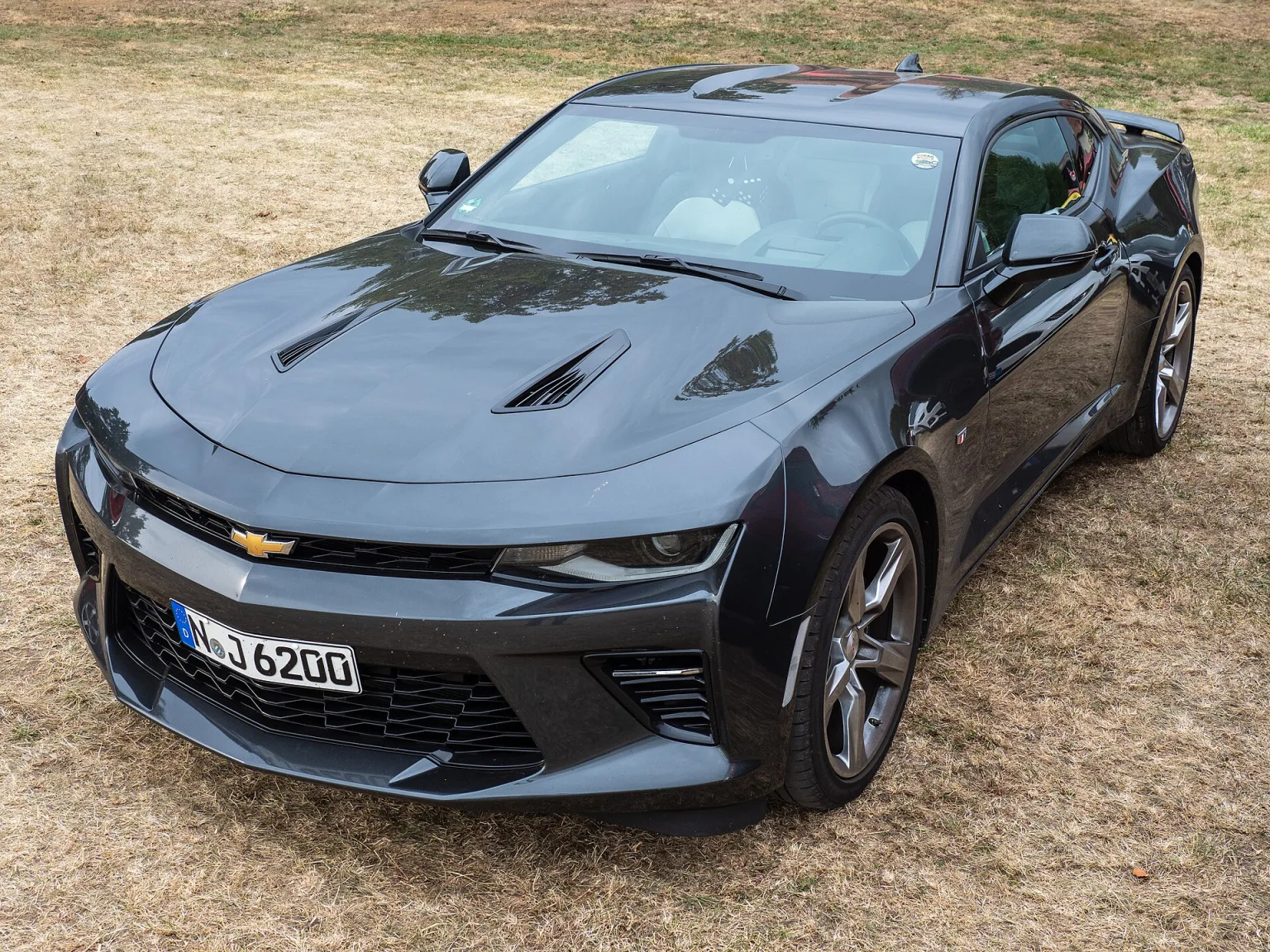 Fifth-generation Chevrolet Camaro at Leimershof, 2019.