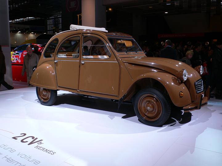 Citroën 2CV Hermès edition at the 2008 Paris Motor Show