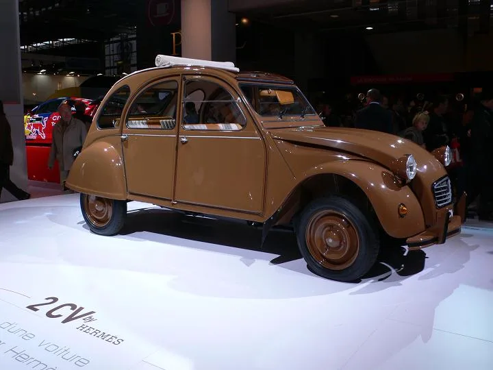 Citroën 2CV Hermès edition at the 2008 Paris Motor Show
