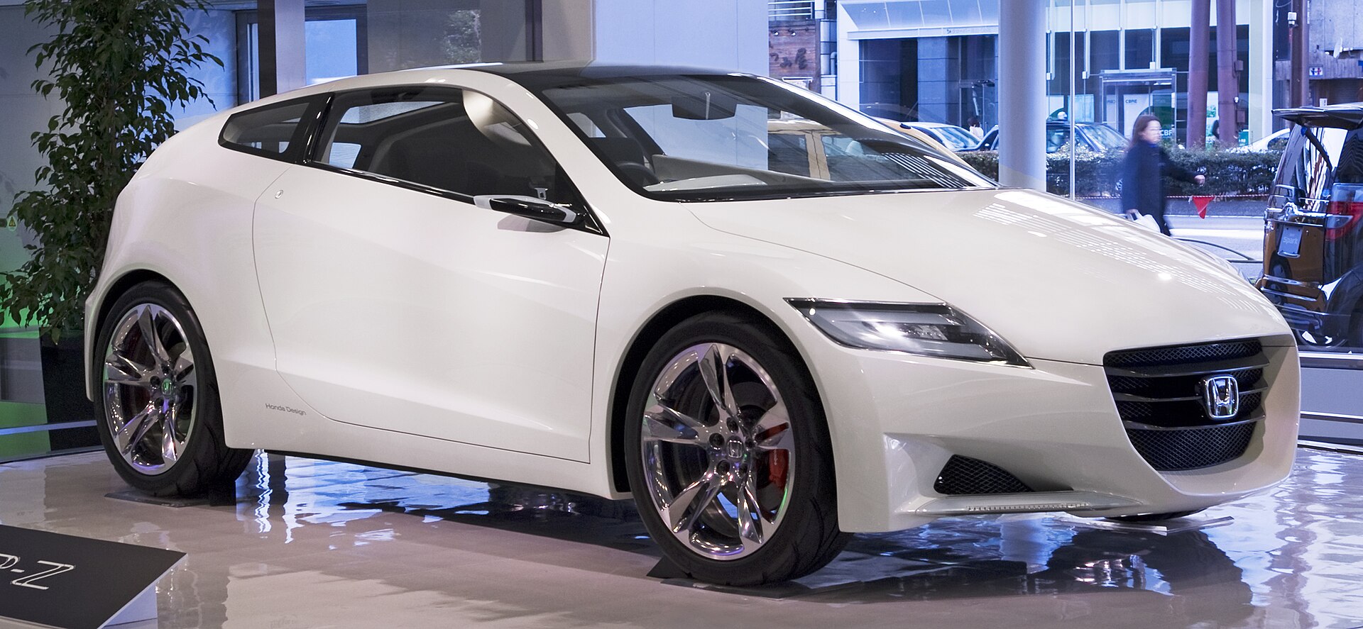 Honda CR-Z hatchback, production model