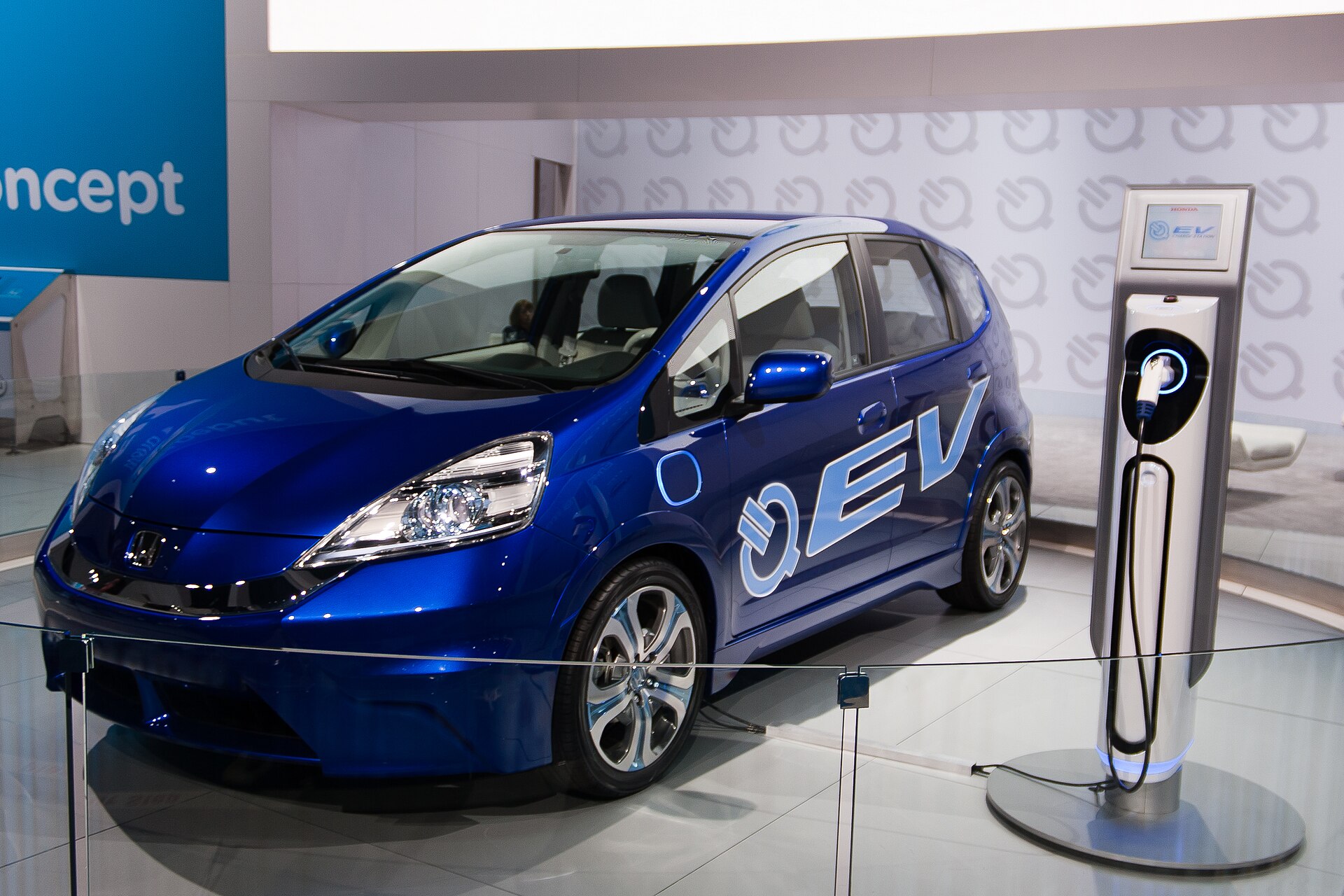 Honda Fit EV concept electric vehicle
