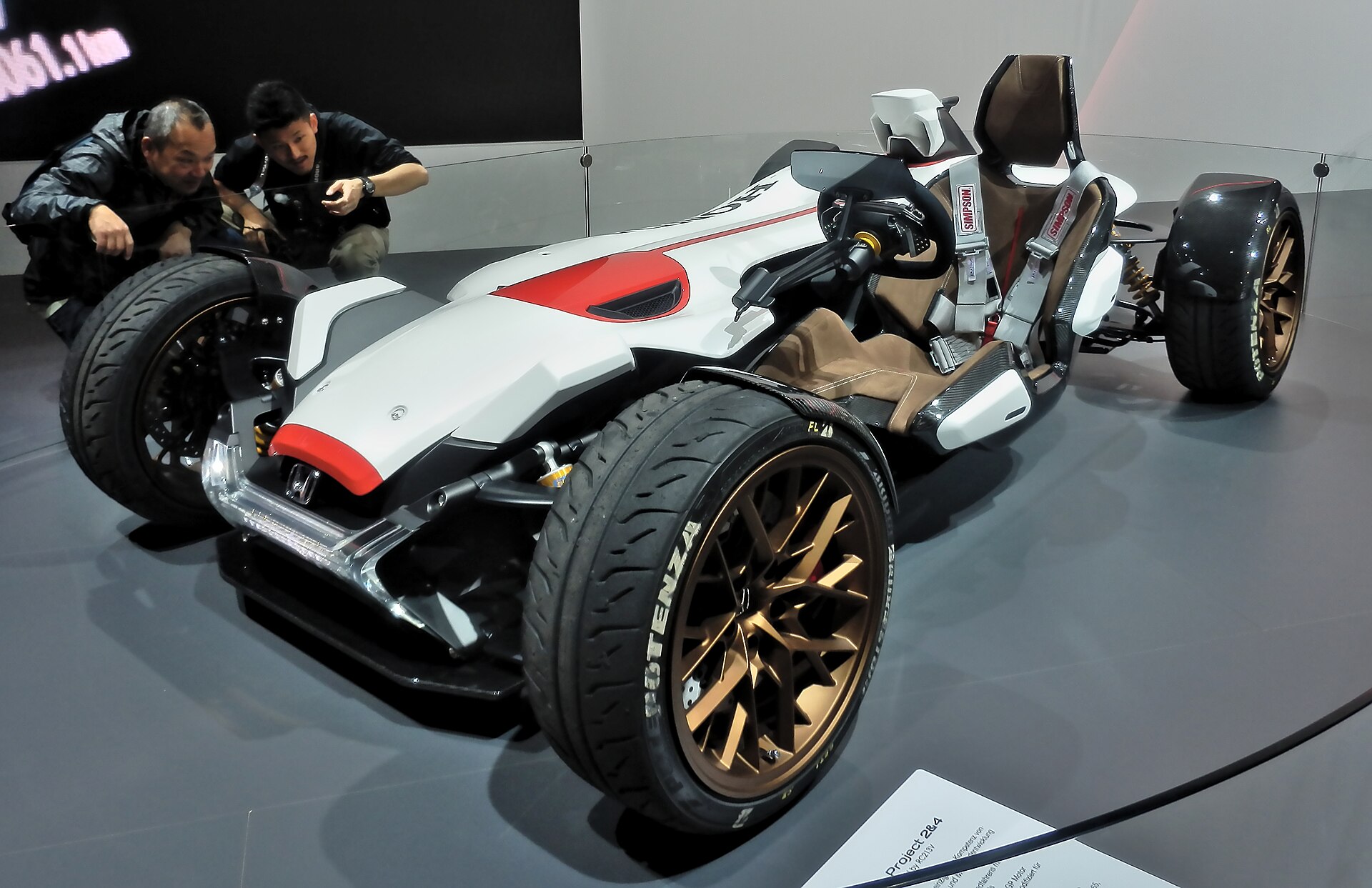 Honda Project 2&4 Concept at the 2015 Frankfurt Motor Show