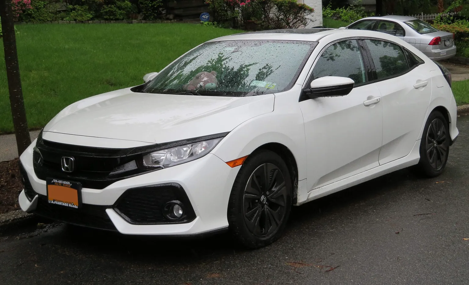 2017 Honda Civic hatchback front view