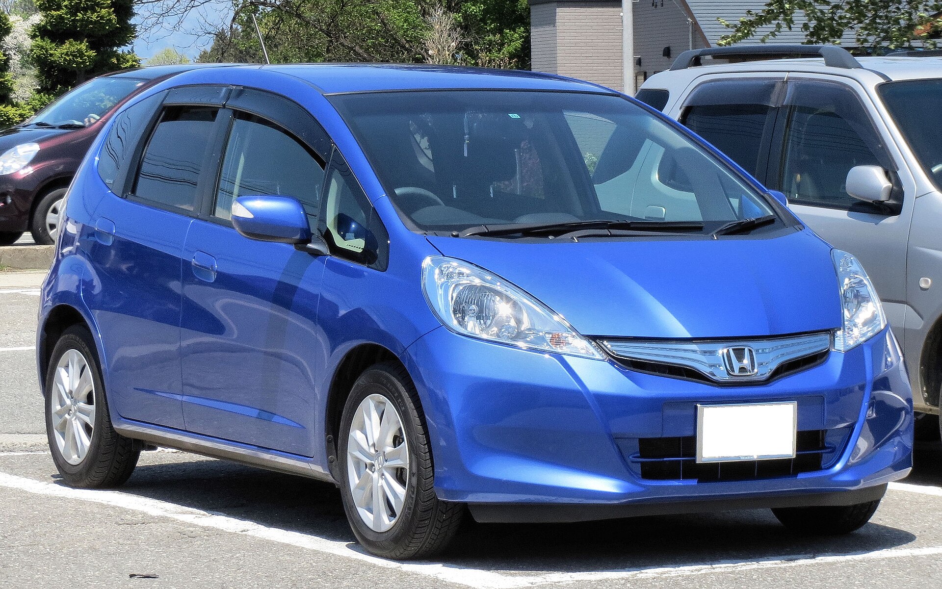 Honda Fit Hybrid, likely the model referenced for US launch in 2014.