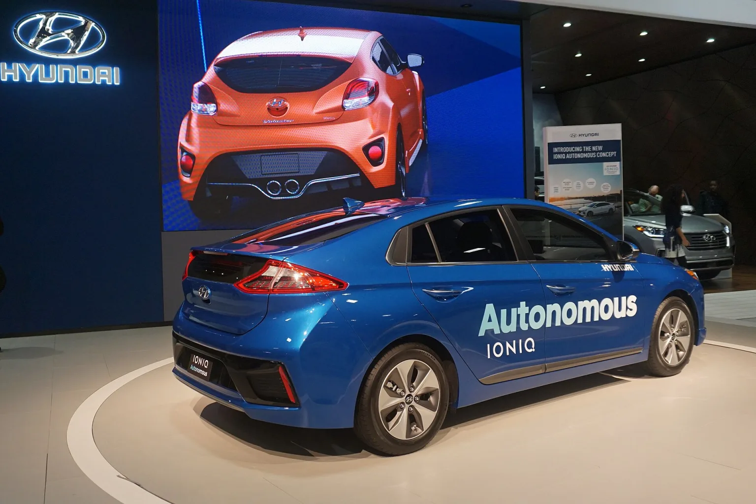 2017 Hyundai Ioniq at the 2017 Washington Auto Show