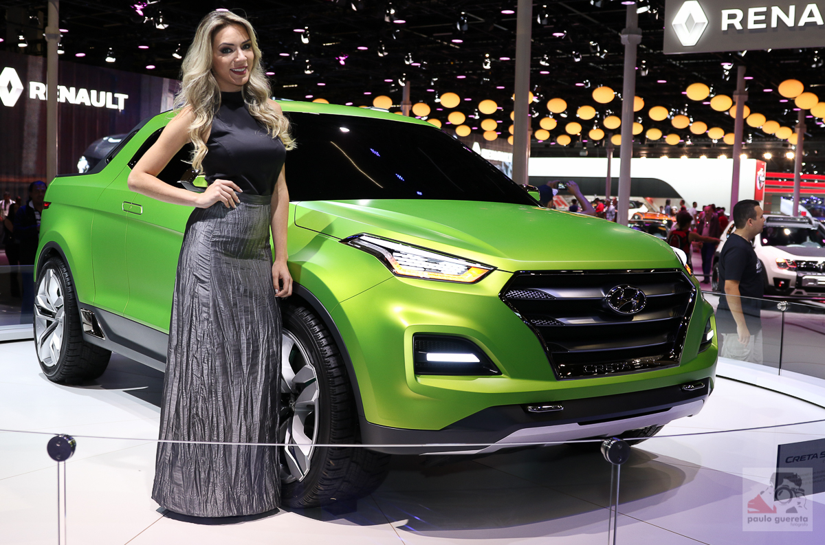 Hyundai Creta STC concept pickup at the 2016 Sao Paulo Motor Show