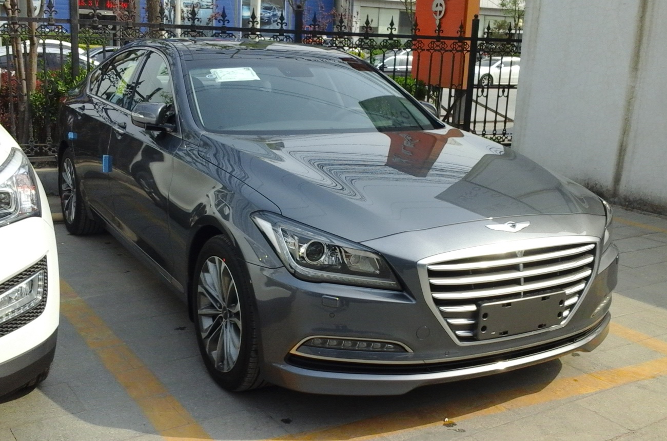 2014-2016 Hyundai Genesis (DH) sedan in China, April 2016