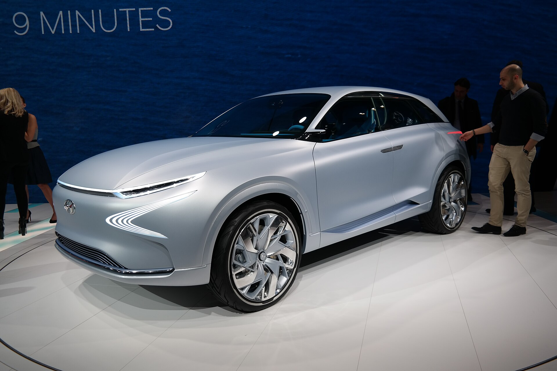 Hyundai FE Fuel Cell Concept at the 2017 Geneva Motor Show