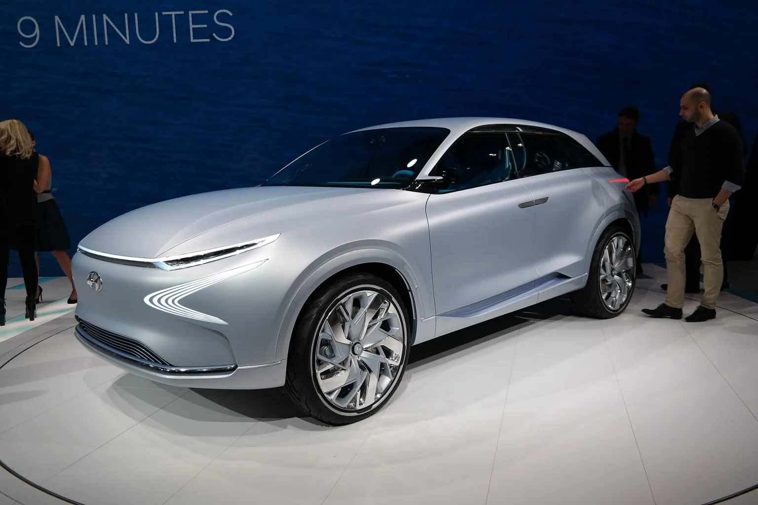 Hyundai FE Fuel Cell Concept at the 2017 Geneva Motor Show