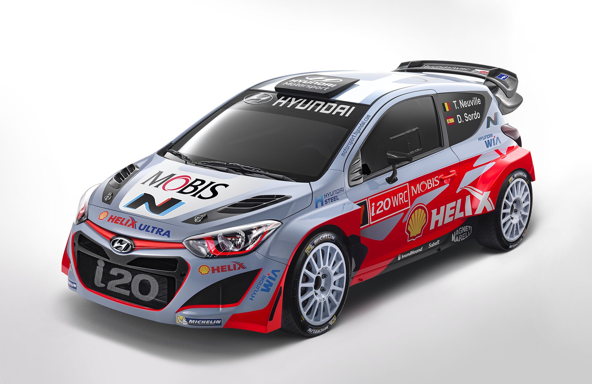 Hyundai i20 WRC (2015) rally car