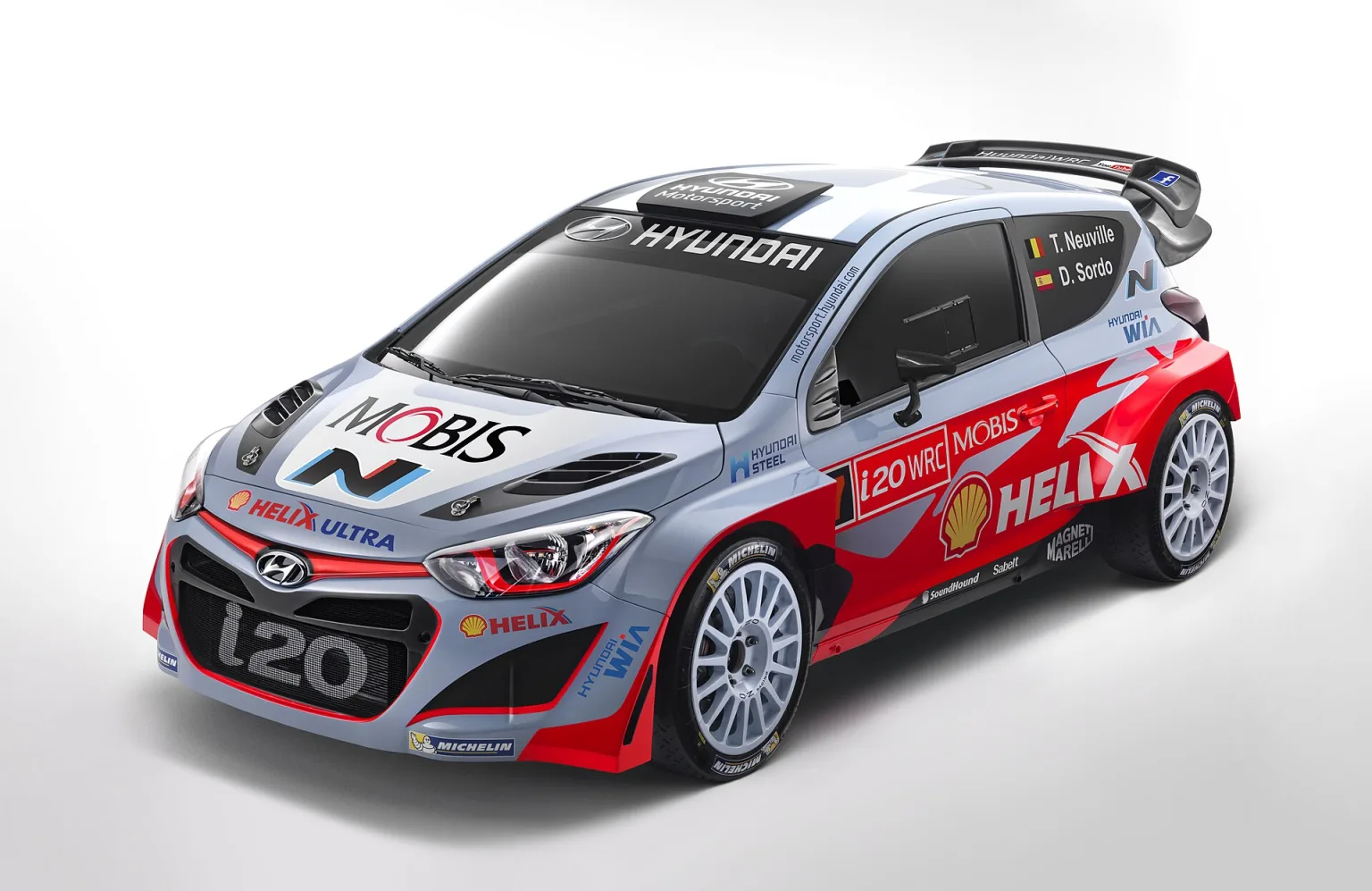 Hyundai i20 WRC (2015) rally car
