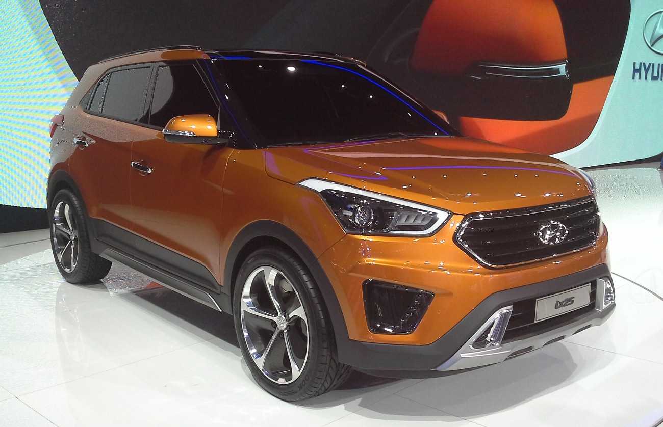 Hyundai ix25 Concept at Auto China 2014