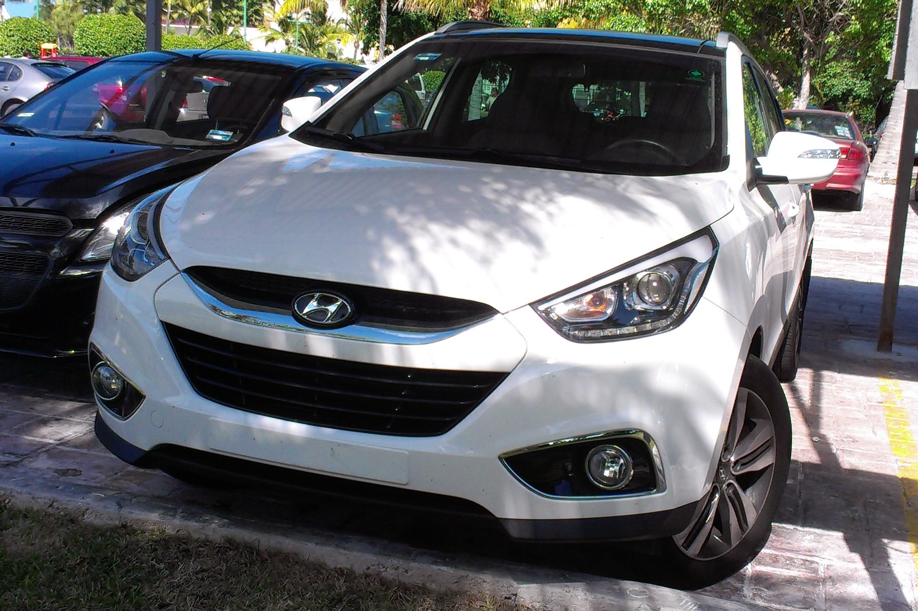 2015 Hyundai ix35, front view