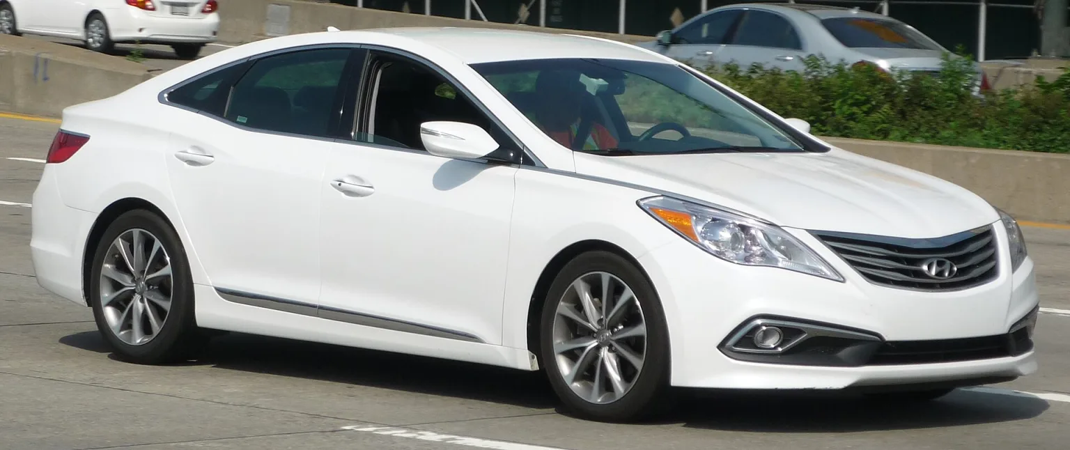 Hyundai Azera (HG) facelift, matching the 2015 model year update.