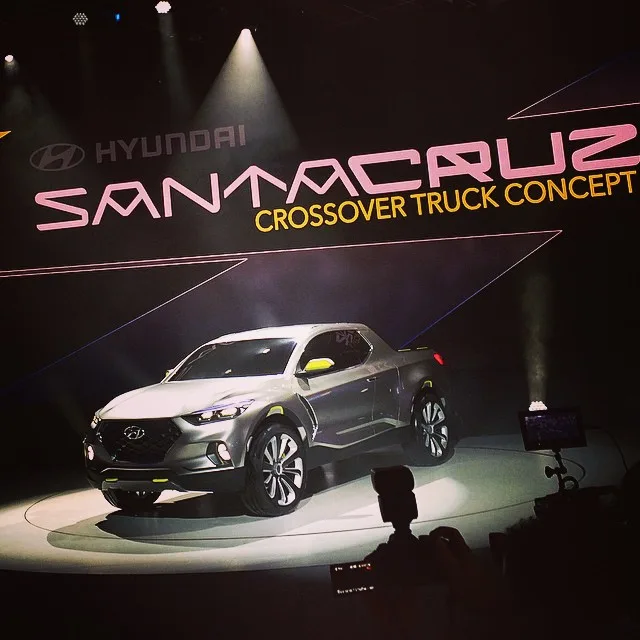 Hyundai Santa Cruz Crossover Truck Concept at NAIAS 2015