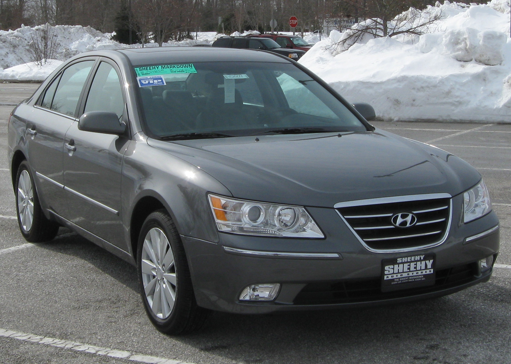 2010 Hyundai Sonata Limited, US model